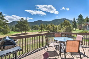 4 Mi to RMNP Mtn-View Home with Golf Course!